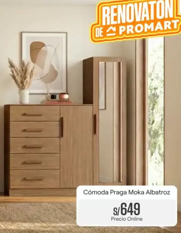 Cómoda Praga Moka Albatroz