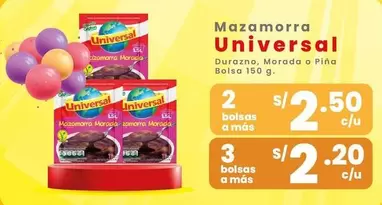 Universal - Mazamorra
