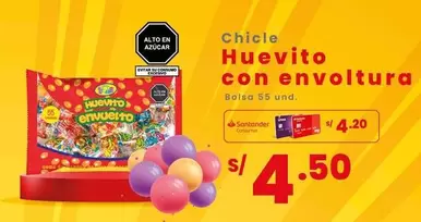 Huevito con envoltura