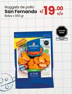 San Fernando - Nuggets de pollo