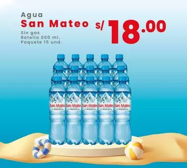 San Mateo - Agua