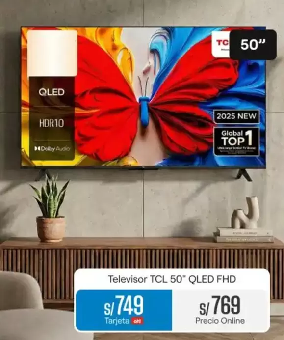 Global - 50" QLED FHD