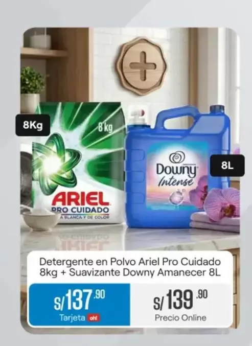 Ariel -  Pro Cuidado + Downy Amanecer