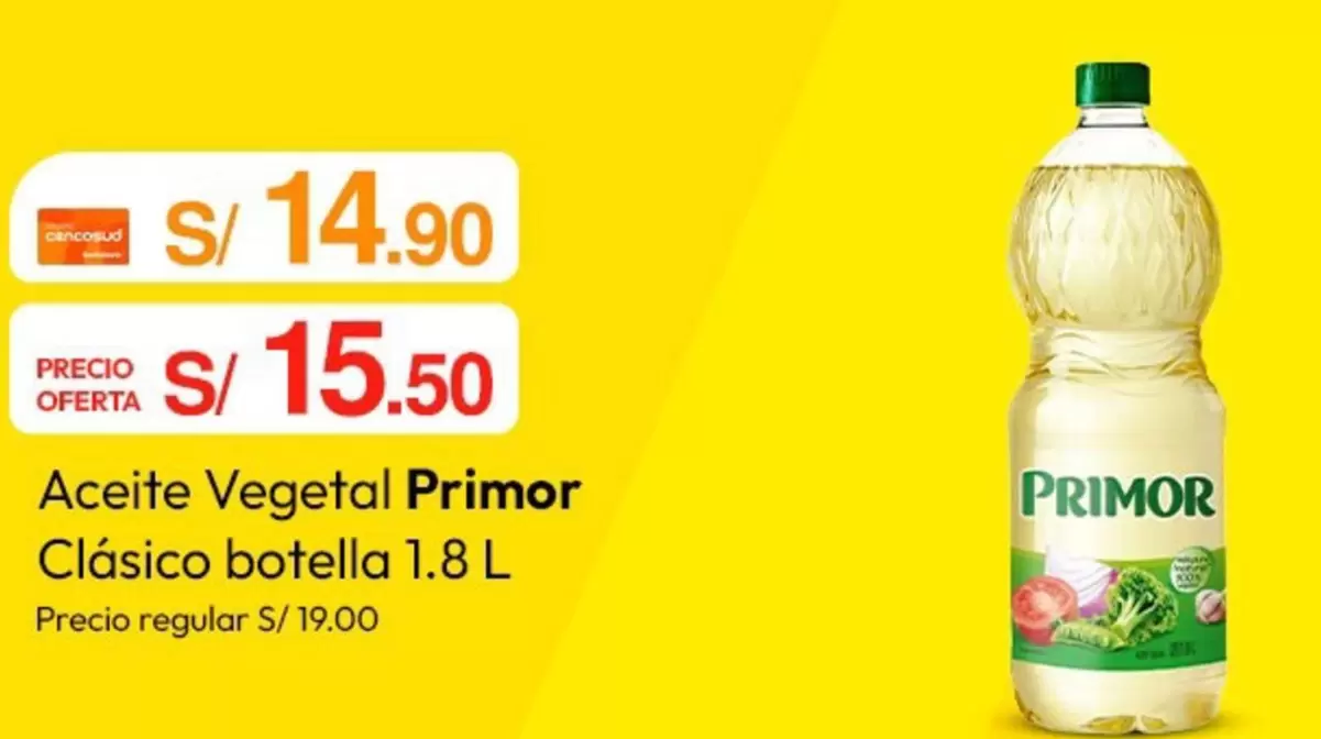 Primor - Aceite Vegetal Clásico