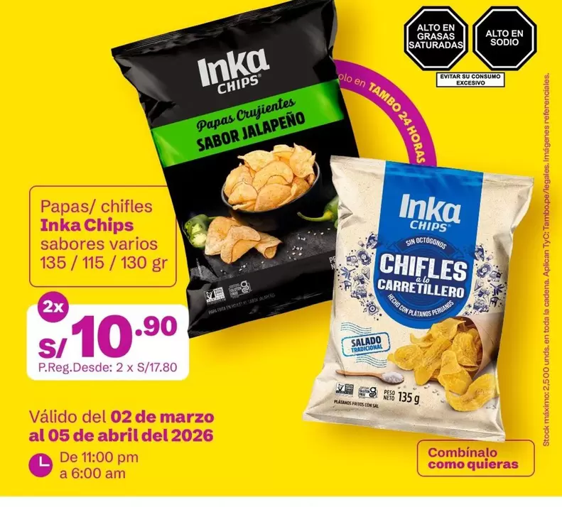 Imágenes - Papas/chifles Inka Chips