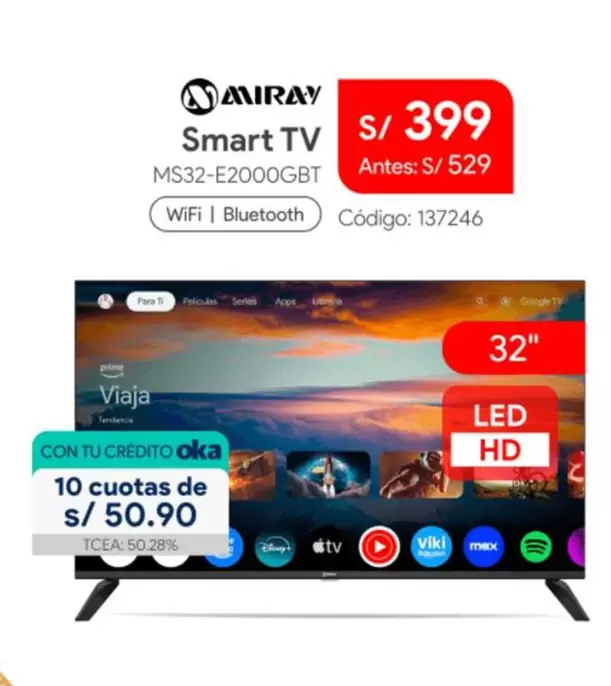 Miray - Smart TV MS32-E2000GBT