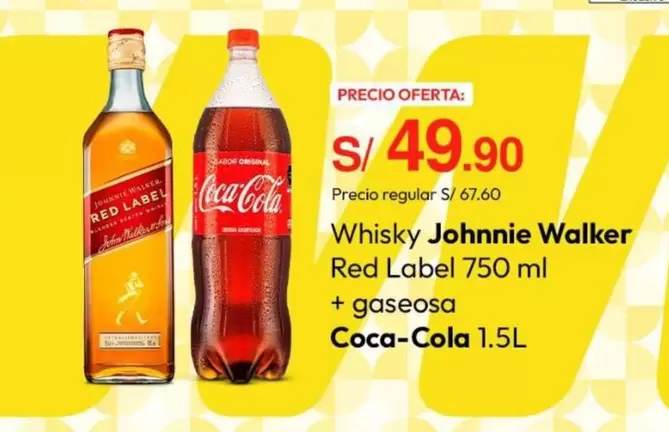 Coca-Cola - Whisky  + gaseosa
