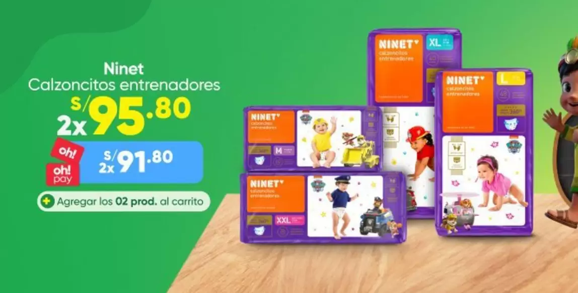 Ninet - Calzoncitos entrenadores