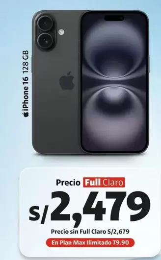 Apple - iPhone 16 128 GB