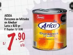 Arica - Duraznos en Mitades en Almibar