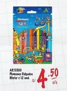Artesco - Plumones Delgados