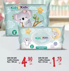 KIPS FOR KIPS Toallitas Húmedas