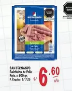 San Fernando - Salchicha de Pollo