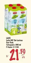 Laive - Leche UHT Sin Lactosa