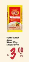Grano de Oro - Avena