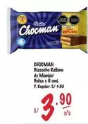 Costa - CHOCMAN Bizcocho Relleno de Manjar