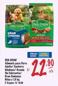 Dog Chow - Alimento para Perro Adulto/Cachorro Mediano/Grande