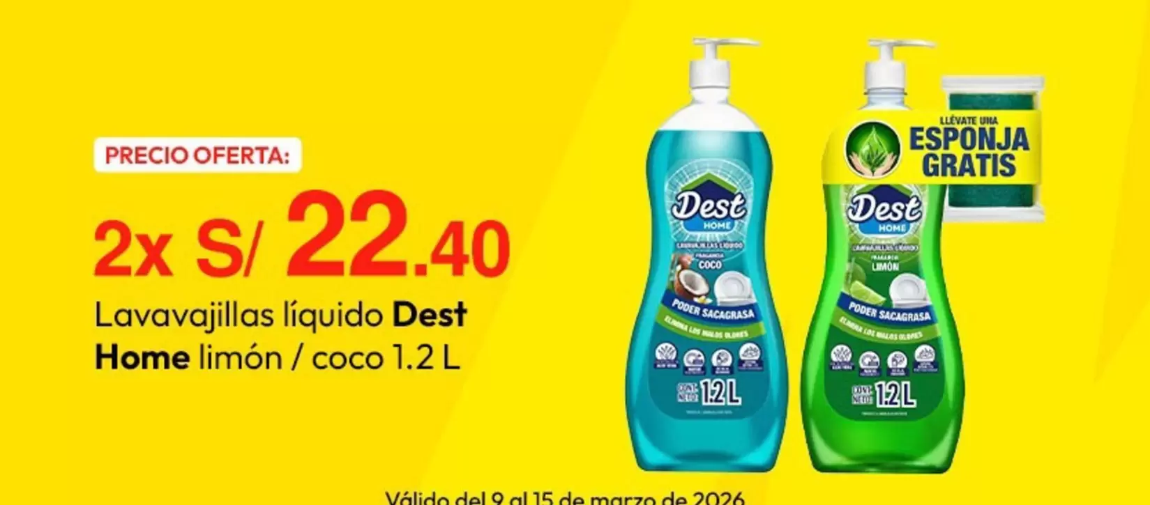 Una - Lavavajillas líquido