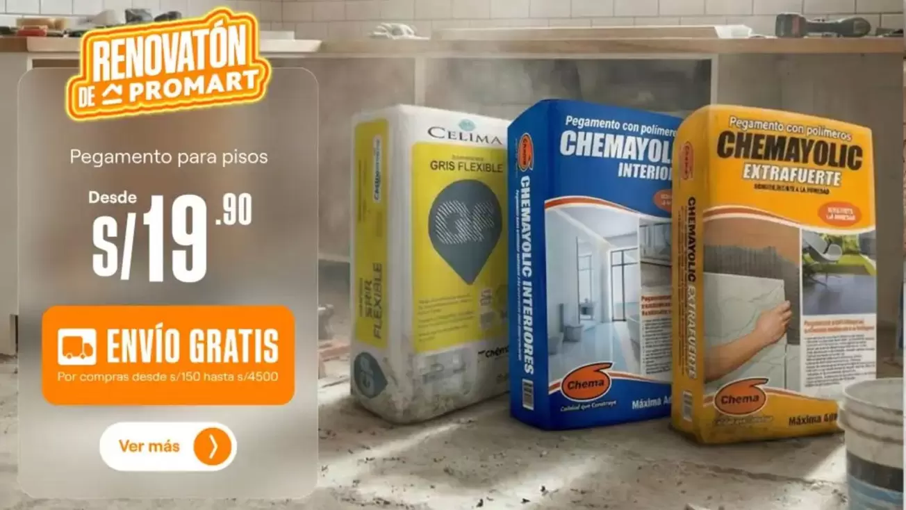 Máxima - Pegamento para pisos