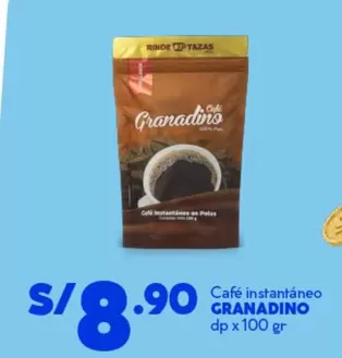 CAFÉ INSTANTÁNEO GRANADINO