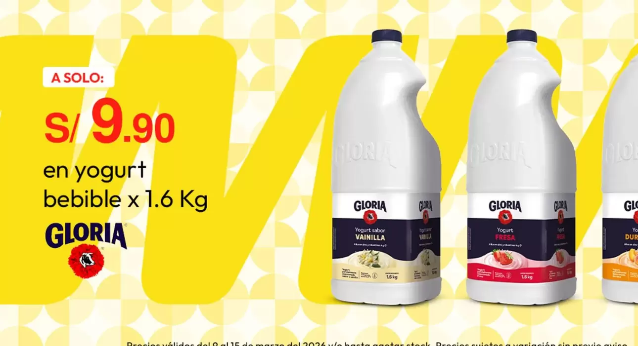 Gloria - Yogurt Bebible