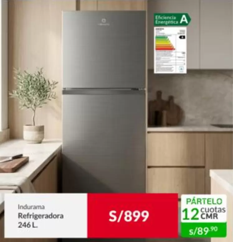 Indurama - Refrigeradora 246 L