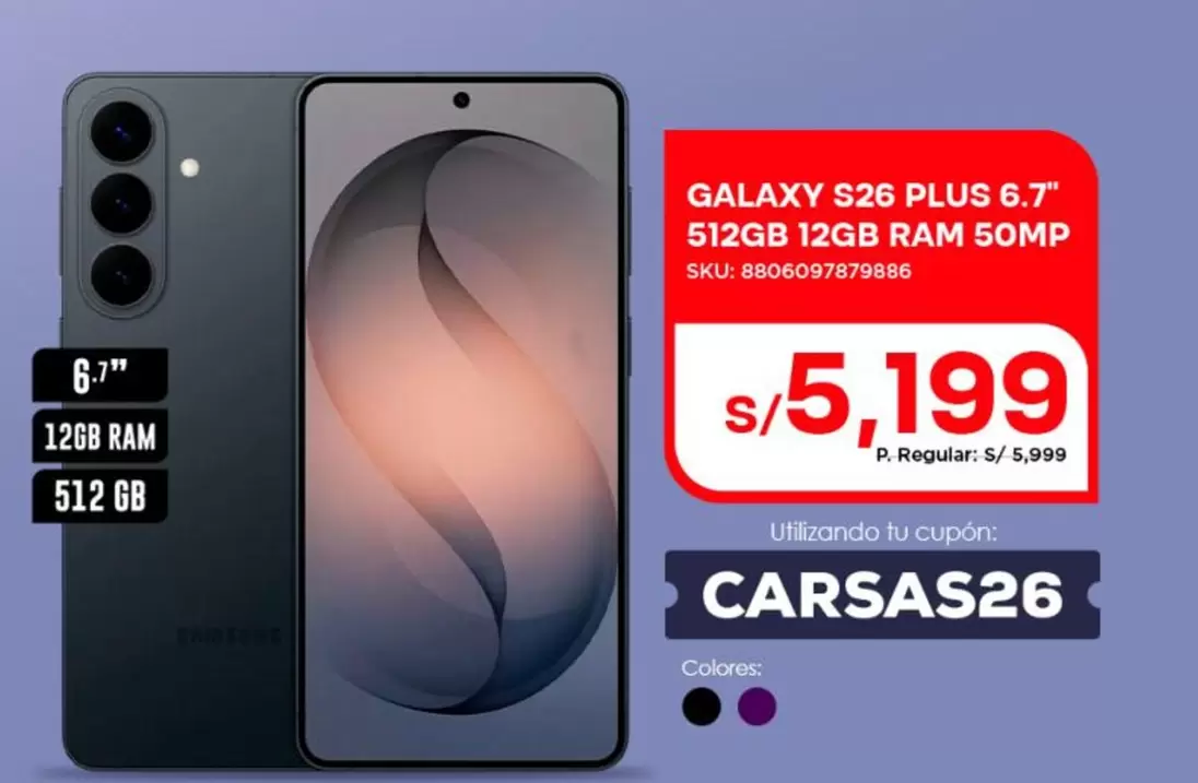Samsung - S26 PLUS 6.7