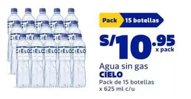 Cielo - Agua sin gas