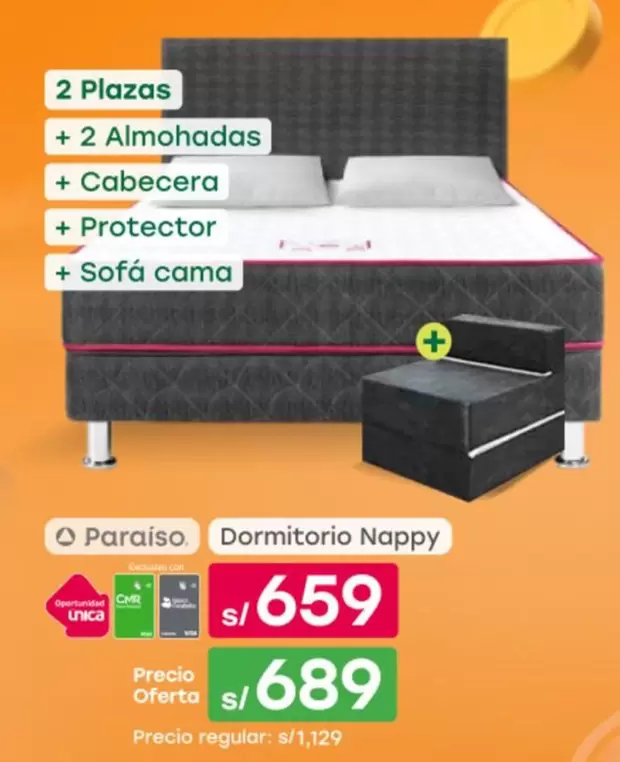 Paraiso - Dormitorio Nappy
