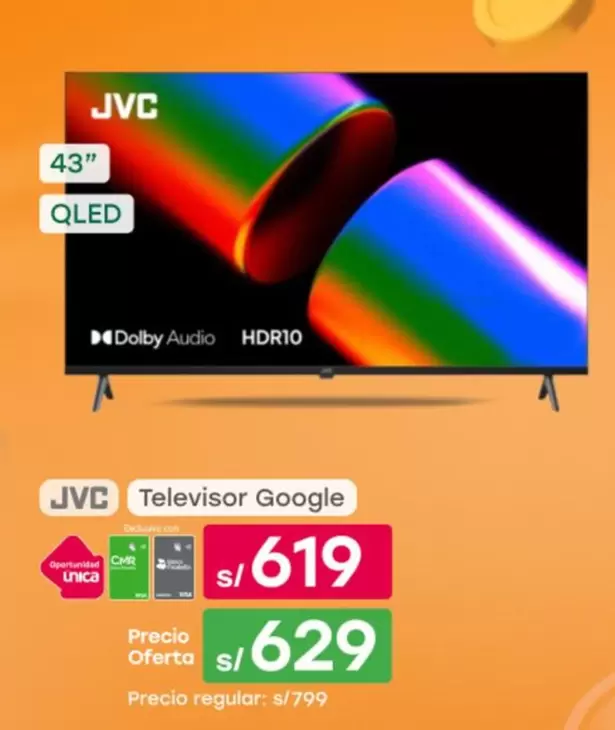 JVC - Televisor Google
