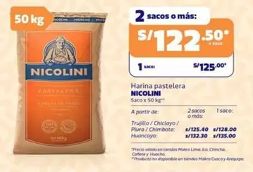 Nicolini - Harina pastelera