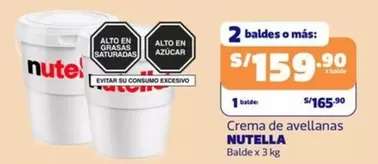 Nutella - Crema de avellanas