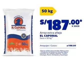 Arequipa - Arroz extra añejo