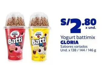 Gloria - Yogurt battimix
