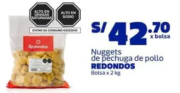 Redondos - Nuggets de pechuga de pollo