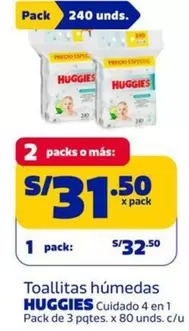 Huggies - Toallitas húmedas