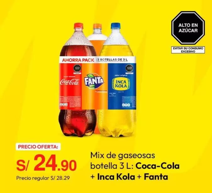 Coca-Cola - Mix de gaseosas