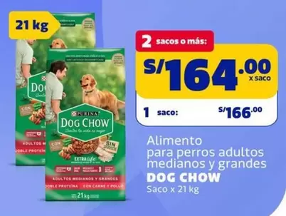 Dog Chow - Alimento para perros adultos medianos y grandes