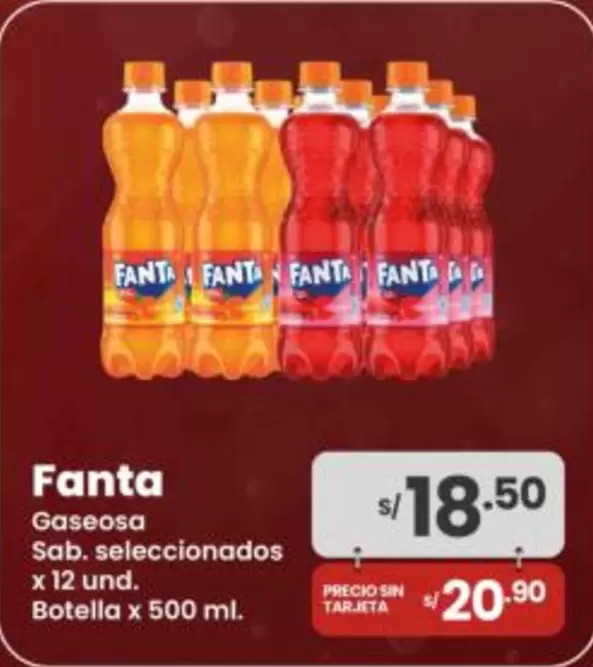 Fanta - Gaseosa