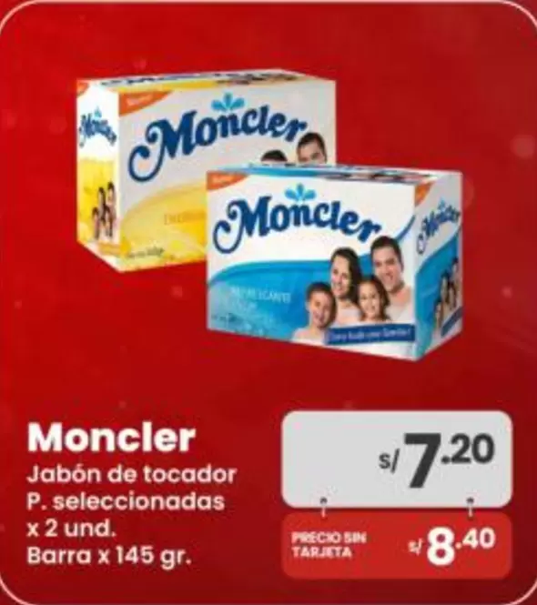 Moncler - Jabón de tocador P. seleccionadas