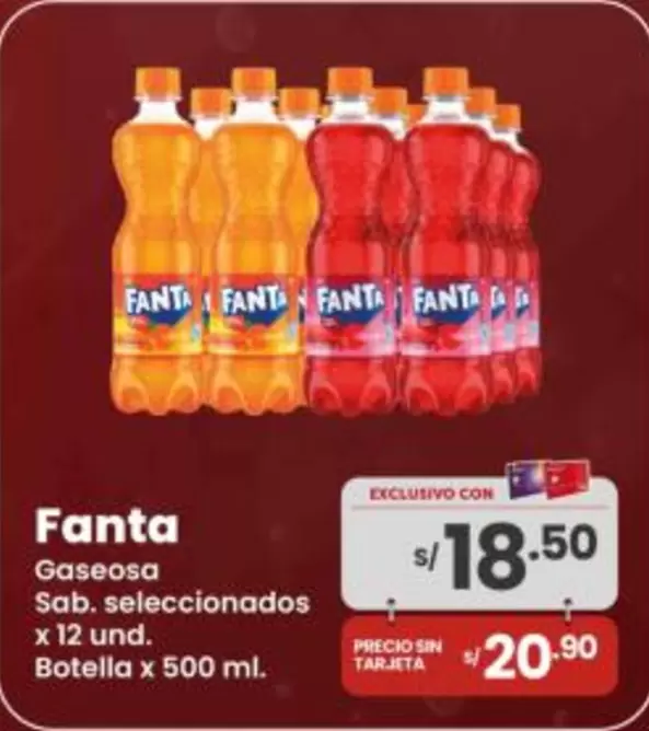 Fanta -  Gaseosa