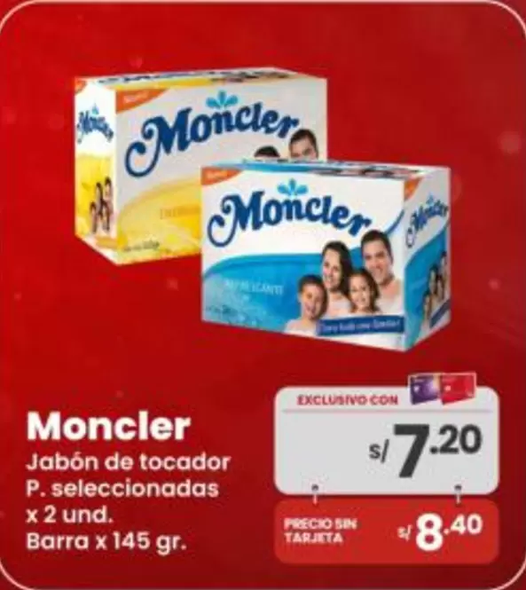 Moncler - Jabón de tocador