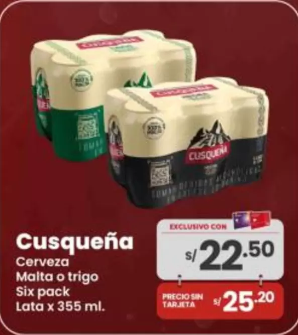 Cusqueña - Cerveza Malta o trigo