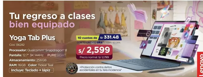 Lenovo - Yoga Tab Plus