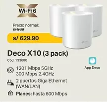 Tp-Link - Deco X10 (3 pack)