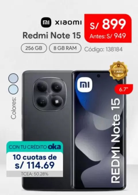 Xiaomi - Redmi Note 15