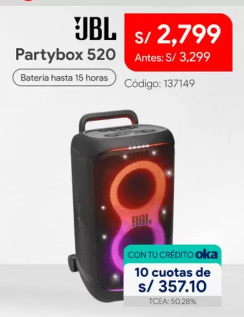 JBL - Partybox 520