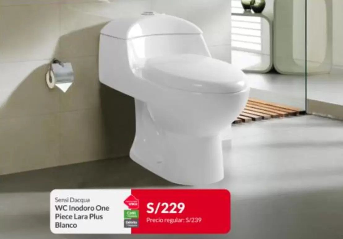 Dacqua - WC Inodoro One Piece Lara Plus