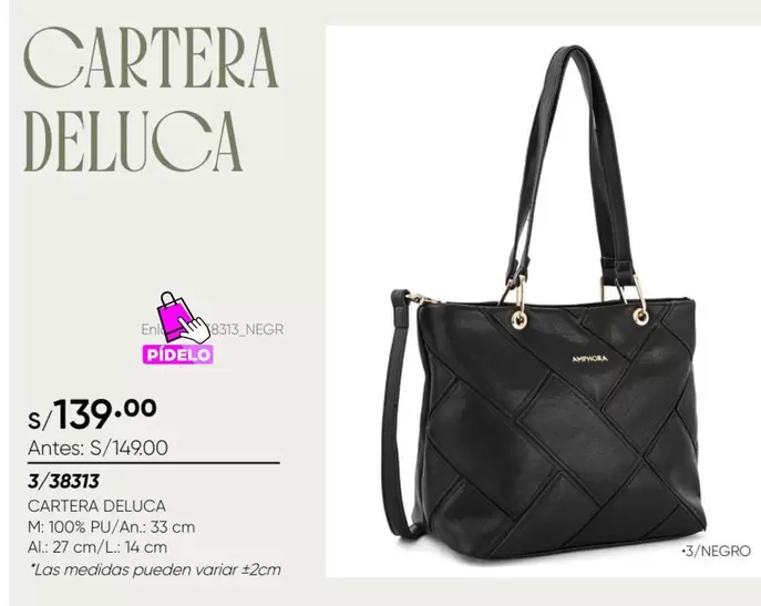 CARTERA DELUCA 3/38313