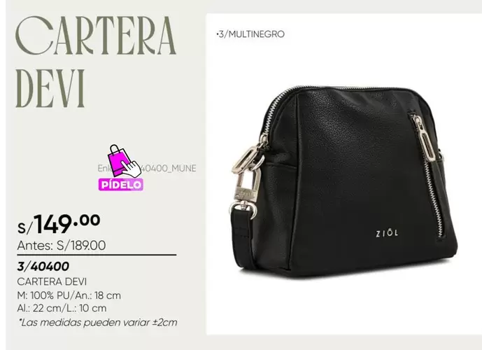 CARTERA DEVI 3/40400